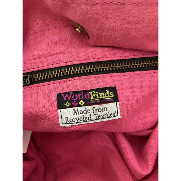 World Finds Hobo Large Bag Quilted, Stitched - Picture 5 of 12